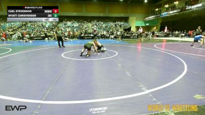 138 lbs Consi Of 16 #2 - Cael Stevenson, Sweet Home vs Wyatt Christensen, Syracuse Wrestling Club (Utah)