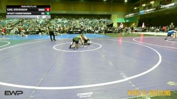 138 lbs Consi Of 16 #2 - Cael Stevenson, Sweet Home vs Wyatt Christensen, Syracuse Wrestling Club (Utah)