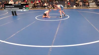 125 lbs Cons. Round 5 - Dayson Torgerson, Colorado Mesa University vs Caleb Coyle, Nebraska-Kearney
