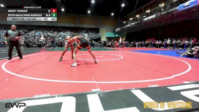 130 lbs Consi Of 8 #2 - Mikey Vargas, Team Coalinga vs Boyd-Naalii Naki-Kahoalii, Na Mamo Ali'i