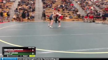 174 lbs Champ. Round 2 - Wesley Girardi, UW-Eau Claire vs Sebastian Zamorano, Saint Cloud State