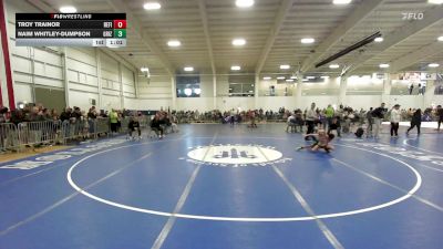 52 lbs Round Of 16 - Troy Trainor, Refinery WC vs Naim Whitley-Dumpson, Grizzlies Wrestling Academy