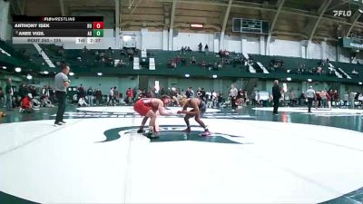 125 lbs 5th Place Match - Anthony Isek, Indiana vs Anee Vigil, Arizona State