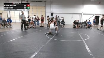 126 lbs Champ. Round 1 - Mason Milligan, First State Military Academy vs Dillon Carr, Junior Raiders Wrestling Club