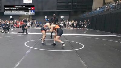 160 lbs Quarterfinal - Alondra Guzman-Tarango, Friends University vs Kaiulani Garcia, Oklahoma State University