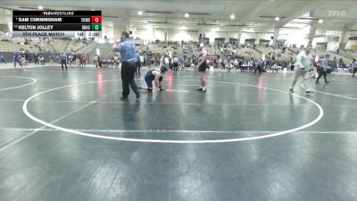 189 lbs 5th Place Match - Sam Cunningham, Blackman Wrestling Club vs Kelton Jolley, Overton Co MSWC