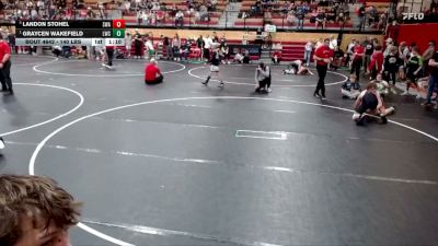 140 lbs Semis - Graycen Wakefield, Lakeland Wrestling Club vs Landon Stohel, Sublime Wrestling Academy