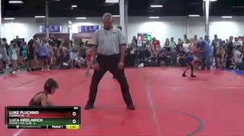 60 lbs Finals (2 Team) - Luke Pluchino, Flemington vs Luca Kirelawich, Moser`s Mat Club