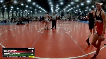 130 lbs Rd# 8- 12:30pm Saturday Final Pool - Austin Martin, Nebraska Elite vs Callahan Earnest, Oklahoma Elite