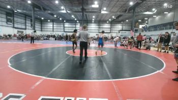 126 lbs 1 - Naylor Higgins, TRIANGLE WRESTLING CLUB vs Cadence Brower, PINECREST