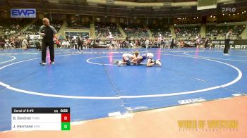 67 lbs Consi Of 8 #2 - Bowen Gardner, Pursuit vs Jackson Hermann, Greater Heights Wrestling