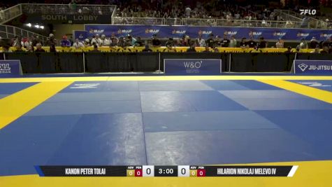 Kanon Peter Tolai vs Hilarion Nikolaj Melevo IV 2026 Pan Kids Jiu-Jitsu IBJJF Championship