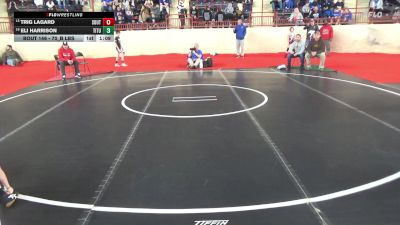 70_B lbs Round Of 32 - Trig LaGard, Southside Beaver vs Eli Harrison, Titusville