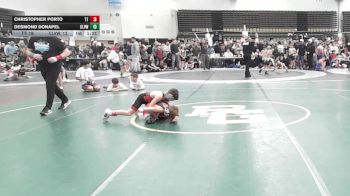 69 lbs Rr Rnd 7 - Christopher Porto, Team Tugman - ESC vs Desmond Donapel, Clearview - ESC