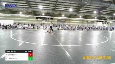 54 lbs Consi Of 8 #2 - Norah Winkle, Raw Wrestling Club vs Zaylah Castillo, Gracie Barra Westchase