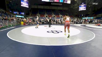 132 lbs Cons. Rd Of 64 - Brenden Jorden Agcaoili, NV vs Zander Samargia, AL