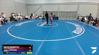 180 lbs 4th Wrestleback (16 Team) - Nichya Pemberton, South Carolina vs Karla Martinez, Kansas