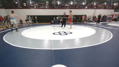 92 kg 7th Place Match - Patrick Brophy, Wolfpack RTC vs Kael Wisler, Michigan Wrestling Club