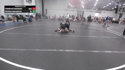 144 lbs Round 1 (6 Team) - Patrick Woloshyn, Freakztyle Wrestling vs Christian Marquez, BECA