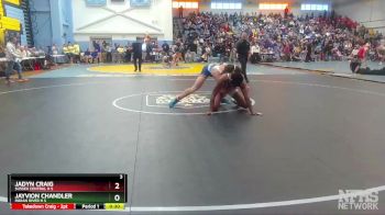 165 lbs Cons. Round 3 - Jadyn Craig, Sussex Central H S vs Jayvion Chandler, Indian River H S