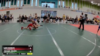 84 lbs Round 2 (6 Team) - Michael Valdes, BHWC Dirt Divers vs Liam Mangan, Team Barracuda