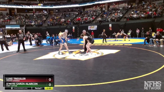 Luke Rollo Lupton 138-3A Quarterfinal - D`mitri Garza-Alarcon, Fort Lupton vs Luke ...