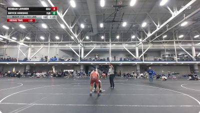 141 lbs Consi Of 8 #2 - Roman Lermer, Columbia - Unattached vs Bryce Kresho, F&m