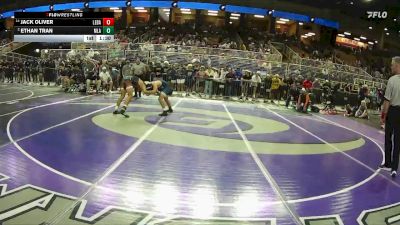 126 1A Semifinal - Jack Oliver, Lemon Bay vs Ethan Tran, Mater Lakes Academy