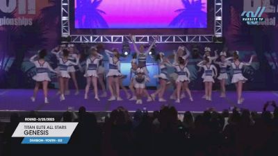 Titan Elite All Stars - Genesis [2023 L2 Youth - D2 3/25/2023] 2023 ACDA Reach the Beach Grand Nationals - DI/DII