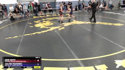 78 lbs Rr3 - Colten Mahoney, Mid Valley Wrestling Club vs Jene Keith, Baranof Bruins Wrestling Club