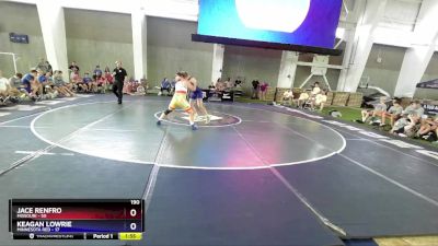 190 lbs Round 3 (8 Team) - Jace Renfro, Missouri vs Keagan Lowrie, Minnesota Red