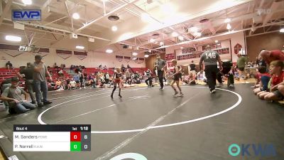 46 lbs Final - Miles Sanders, Powerhouse Elite 9u vs Piper Norrell, R.A.W.