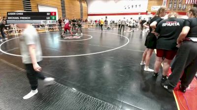 165 lbs Cons. Round 3 - Aisen Chee, Riverton Middle School vs Michael French, Lander Middle School