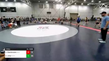 123 lbs Prelims - Jaydien Diambrosia, Doughboy vs Clayton Utter, Iron Horse