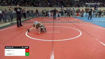 52 lbs Prelims - Aceyn Marr, Newkirk vs Jaydon Dukes, Noble Takedown Club