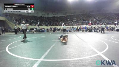 105 lbs Quarterfinal - Loxton Jirak, Blanchard Youth Wrestling Club vs Connor Hobart, Carl Albert