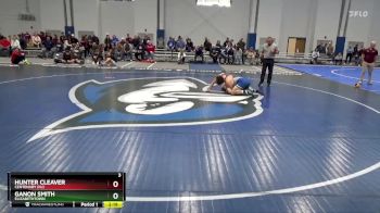 174 lbs Semifinal - Ganon Smith, Elizabethtown vs Hunter Cleaver, Centenary (NJ)