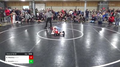 M 66 lbs Consi Of 16 #2 - Blake Mackey, Palmyra vs Cael Breslin, Mohrsville