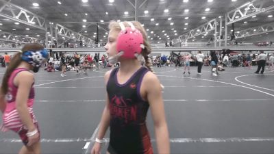 64 lbs Round 5 (6 Team) - Honor Smoke, Venom Girls WC vs Kala Stephens, Kraken Dream Crushers