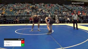 197 lbs Prelims - Donald Negus, Colorado Mesa vs Daniel Brady, Arizona State