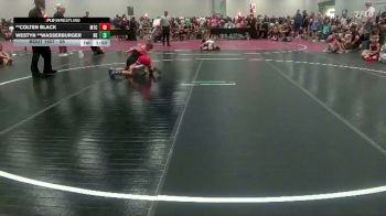 55 lbs Quarterfinal - Westyn **Wasserburger, Nebraska Elite vs **Colten Black, Maverick Training Center