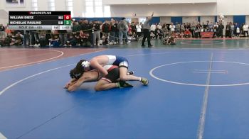 150 lbs Champ. Round 1 - William Dietz, Haddonfield High Schol vs Nicholas Paulino, Holmdel