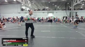 106 lbs Round 4 (8 Team) - Brennan Sprague, Empire vs Kane Desch, Mavericks