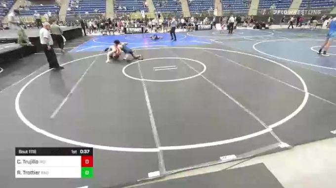 130 lbs Consolation - Carlos Trujillo, Rio Rancho vs Raphael Trottier ...