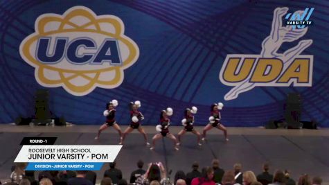 Roosevelt High School - Junior Varsity - Pom [2024 Junior Varsity - Pom 1] 2024 UCA/UDA Mile High Regional