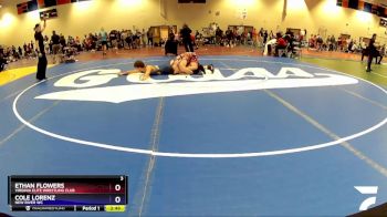 175 lbs Cons. Round 5 - Ethan Flowers, Virginia Elite Wrestling Club vs Cole Lorenz, New River WC