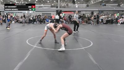 88 lbs Round 1 (4 Team) - Joseph Monell, PA Gold vs Ivy McKinney, Lions Den WC