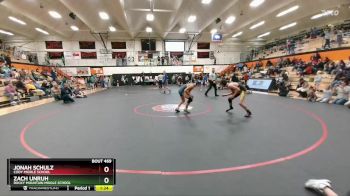 126 lbs 1st Place Match - Zach Unruh, Rocky Mountain Middle School vs Jonah Schulz, Cody Middle School
