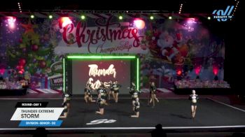 Thunder Extreme - Storm [2023 L3 Senior - D2 Day 1] 2023 Spirit Celebration Christmas Grand Nationals