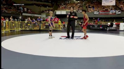 Quarters - Jayson Sanchez, Delta Wrestling Club vs Emmett Lopez, Vacaville Wrestling Club